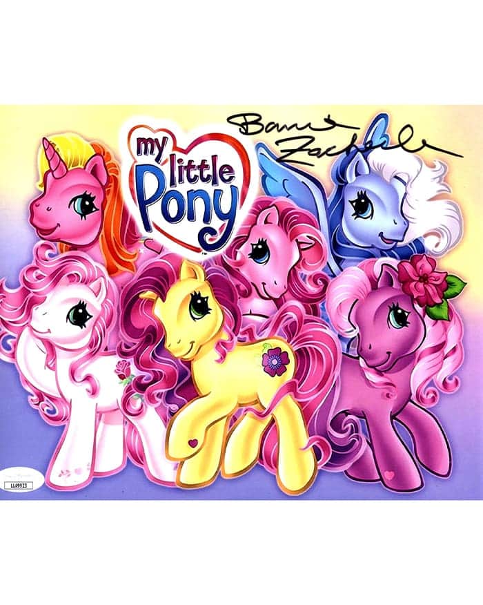 CSR Collectibles - Bonnie Zacherle signed 8×10 Photo My Little Pony