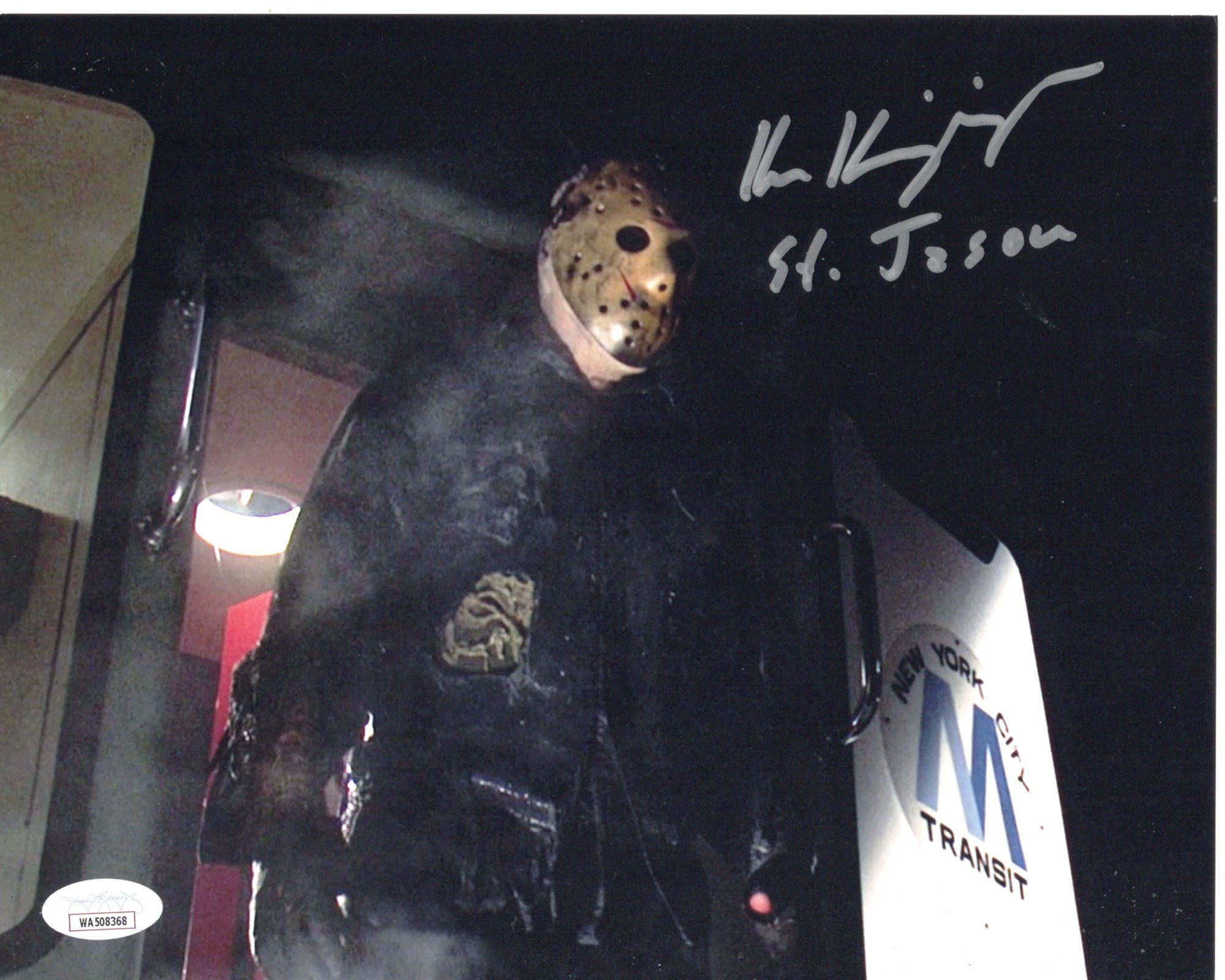 CSR Collectibles - Ken Kirzinger signed 8×10 Photo Jason Voorhees