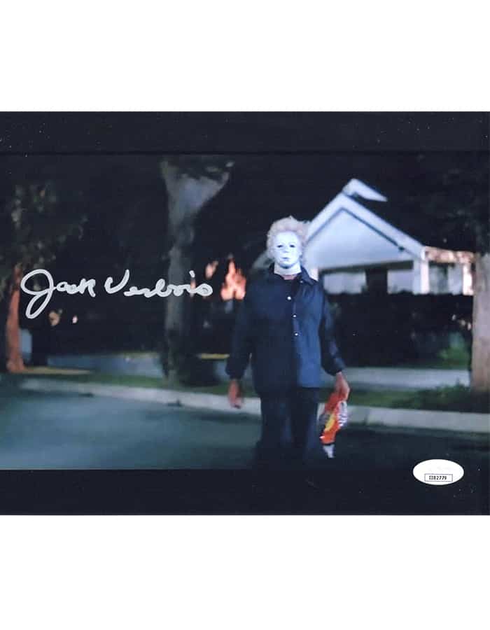 Jack Verbois signed 8x10 Photo Ben Tramer Halloween II img