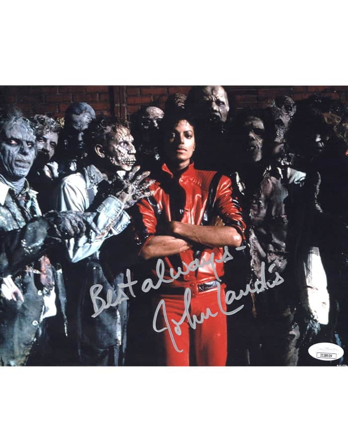 CSR Collectibles - John Landis signed 8×10 Photo Director Michael ...