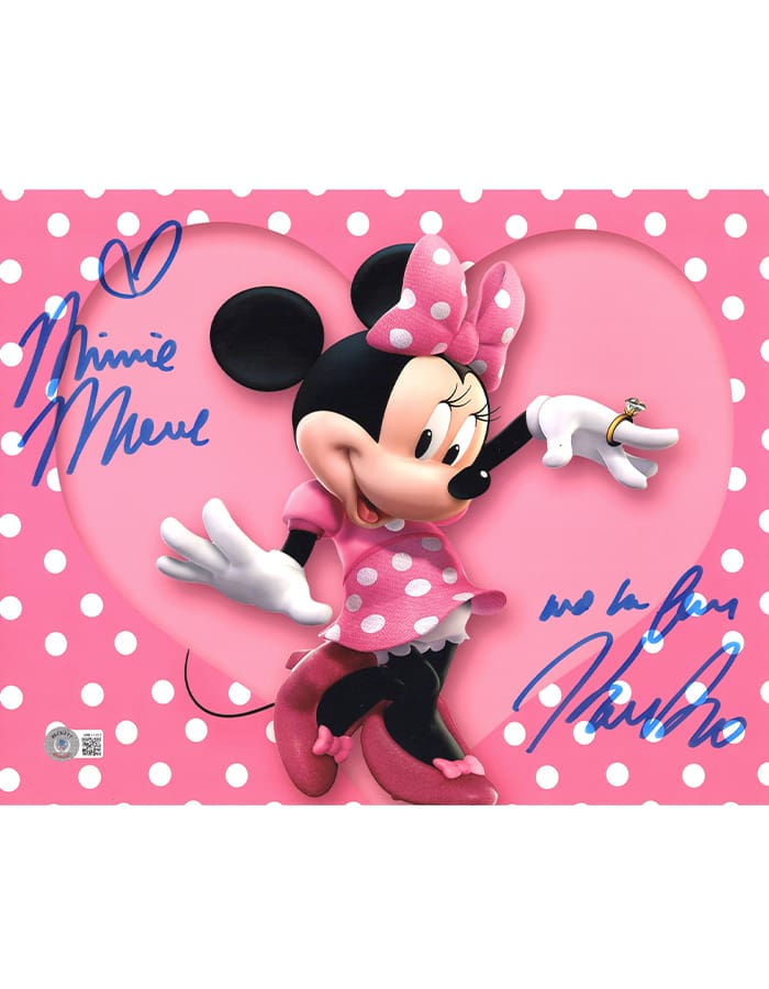 Kaitlyn Robrock signed 11x14 Photo Disney Minnie Mouse img