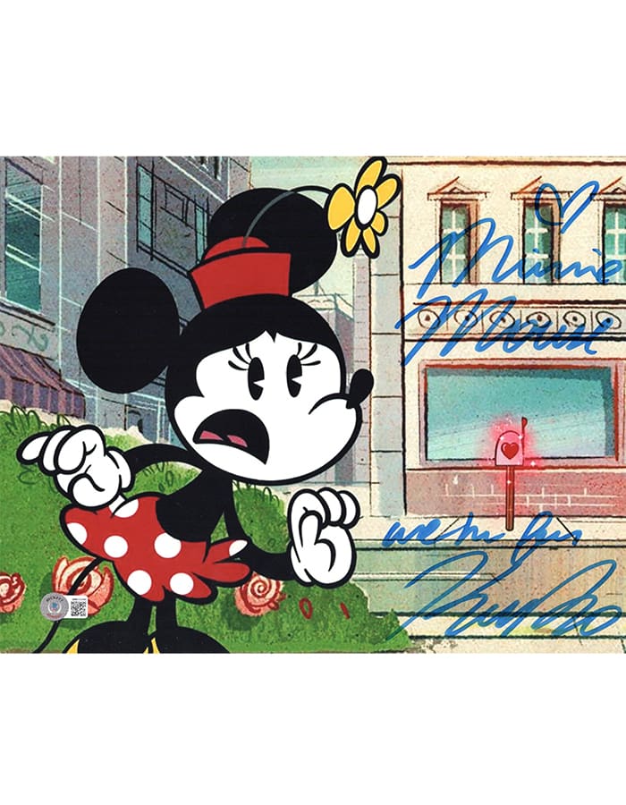Kaitlyn Robrock signed 11x14 Photo Disney Minnie Mouse img