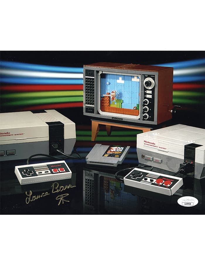 Lance Barr signed 8x10 Photo Designer NES Nintendo JSA Authentication img