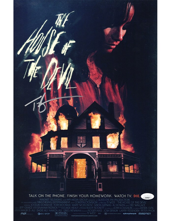CSR Collectibles - Ti West signed 11×17 Poster Director Writer The ...