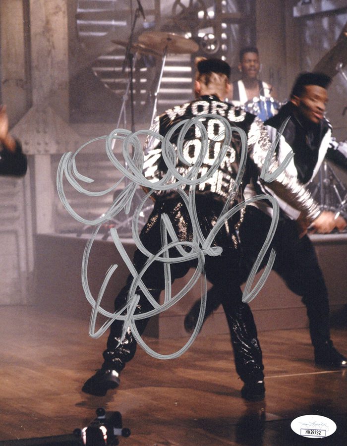 Vanilla Ice signed 8x10 Photo Rapper Rap img