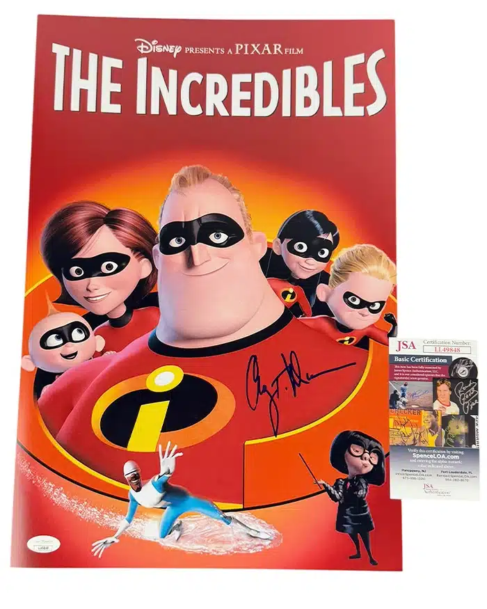 Craig T. Nelson signed 12x18 Poster Mr. Incredible The Incredibles img