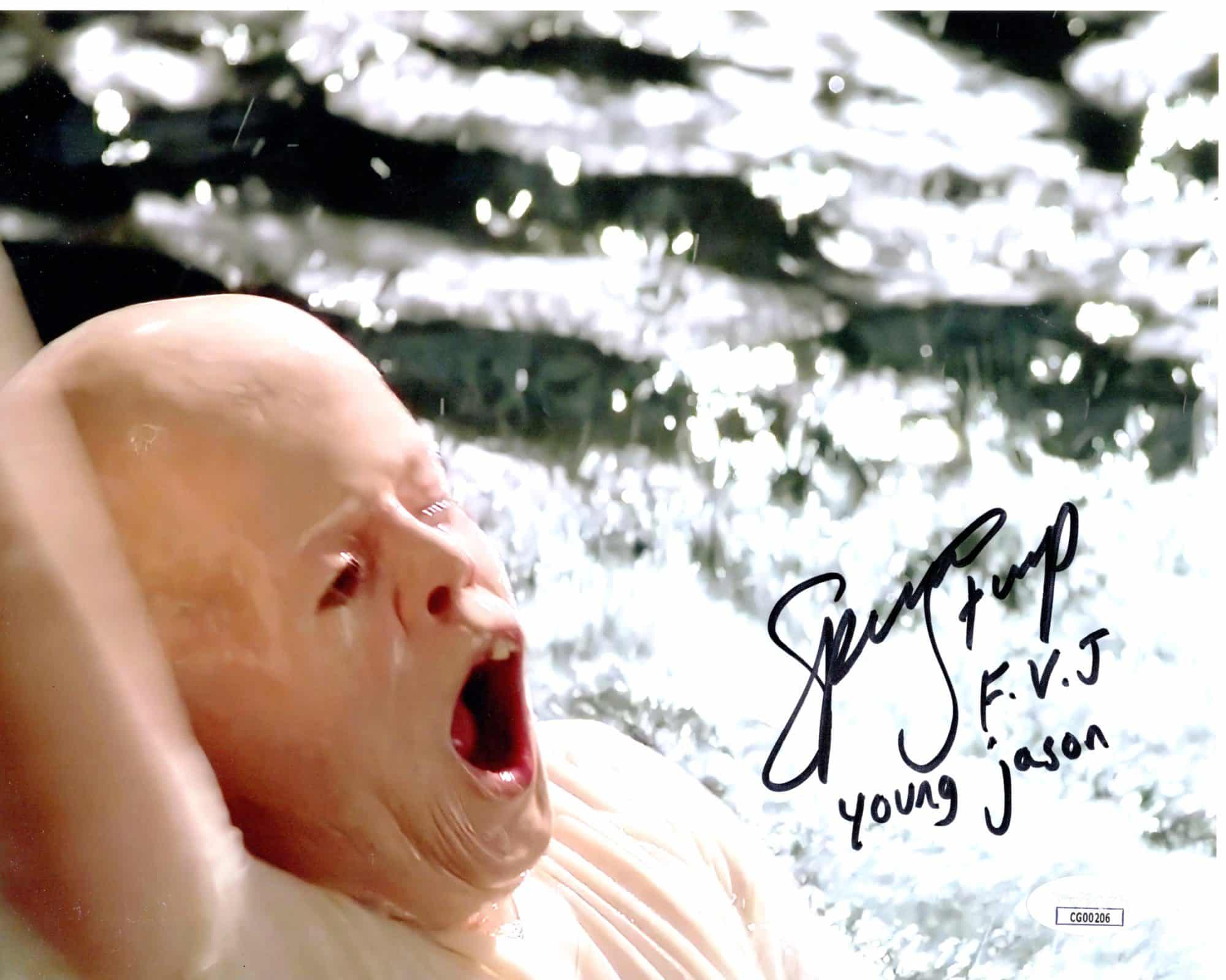 CSR Collectibles - Spencer Stump signed 8×10 Photo Young Jason