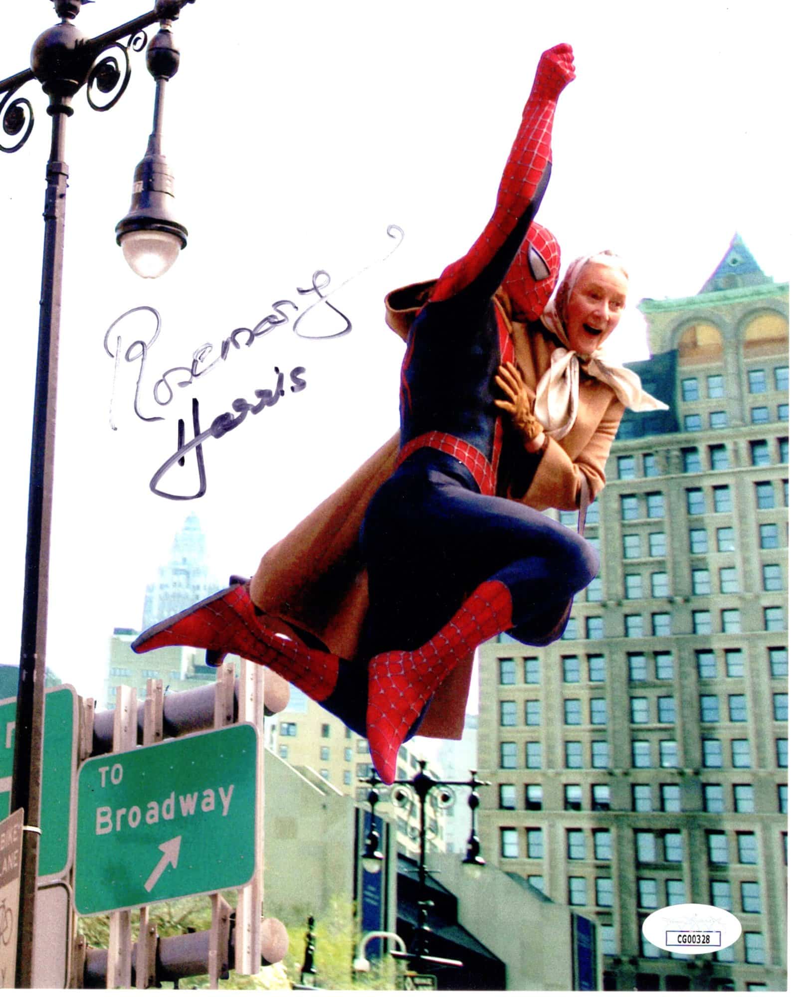 Rosemary Harris signed 8x10 Photo May Parker Spider Man img