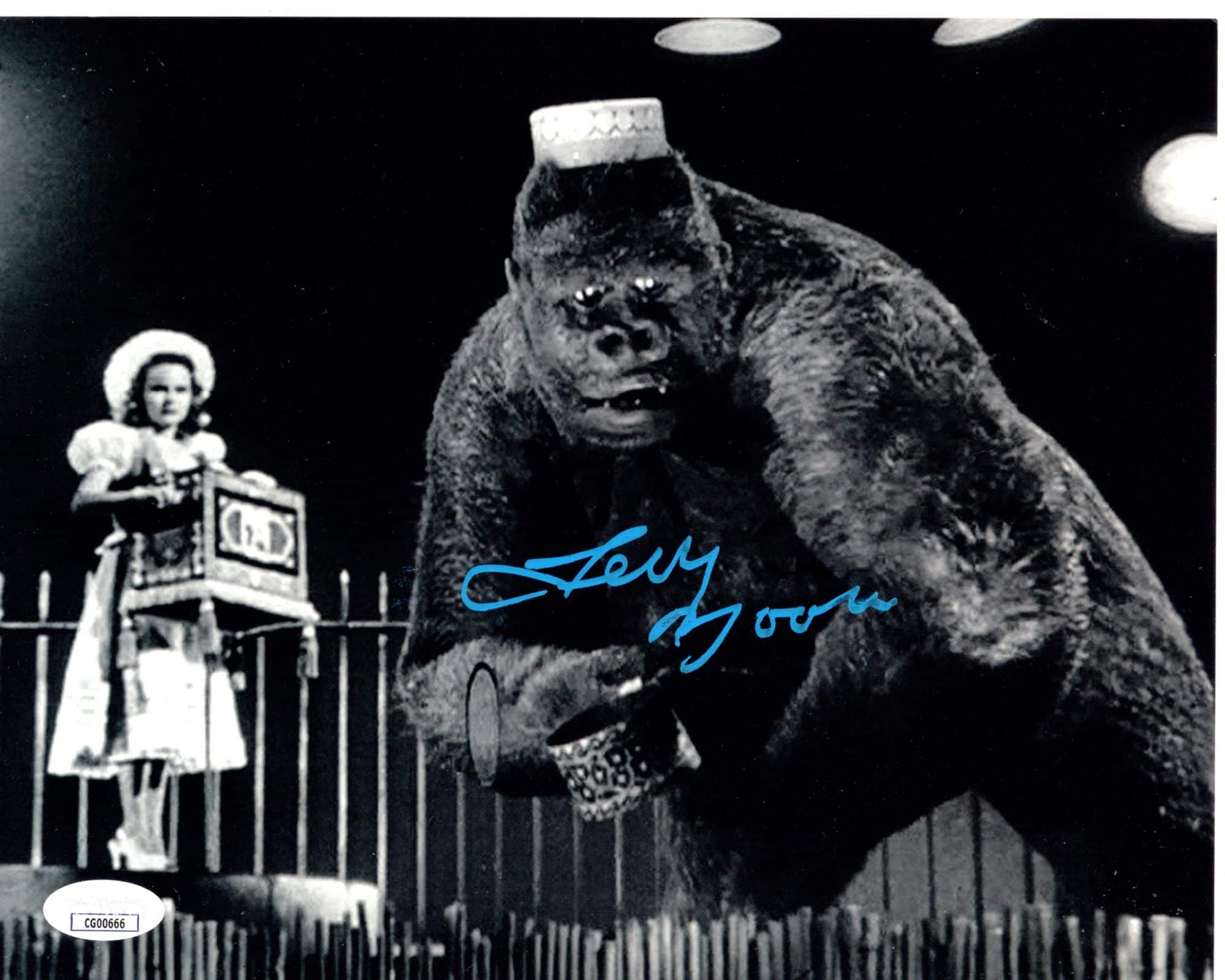Terry Moore signed 8x10 Photo Jill Young Mighty Joe Young img