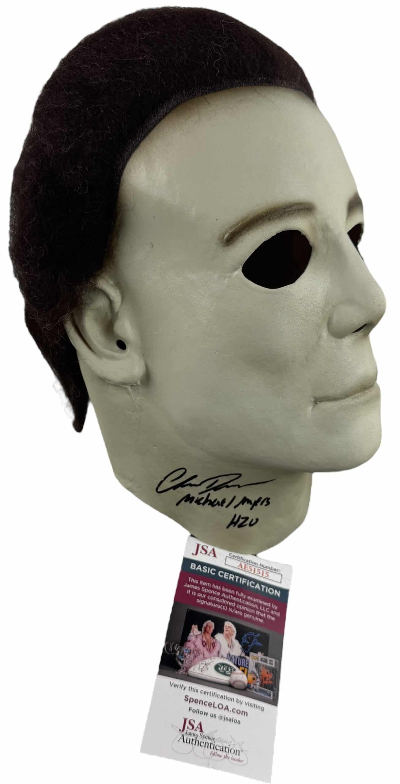 CSR Collectibles - Chris Durand signed Michael Myers Mask Halloween H20