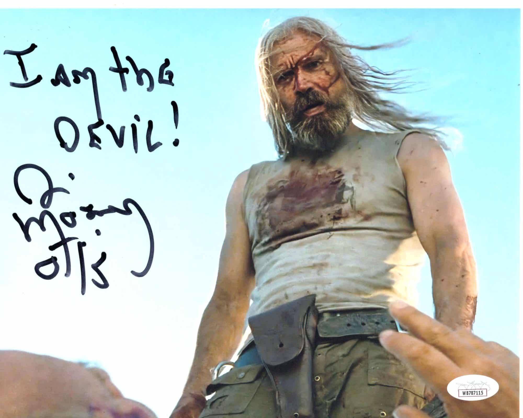Bill Moseley signed 8x10 Photo Otis Driftwood The Devil's Rejects img