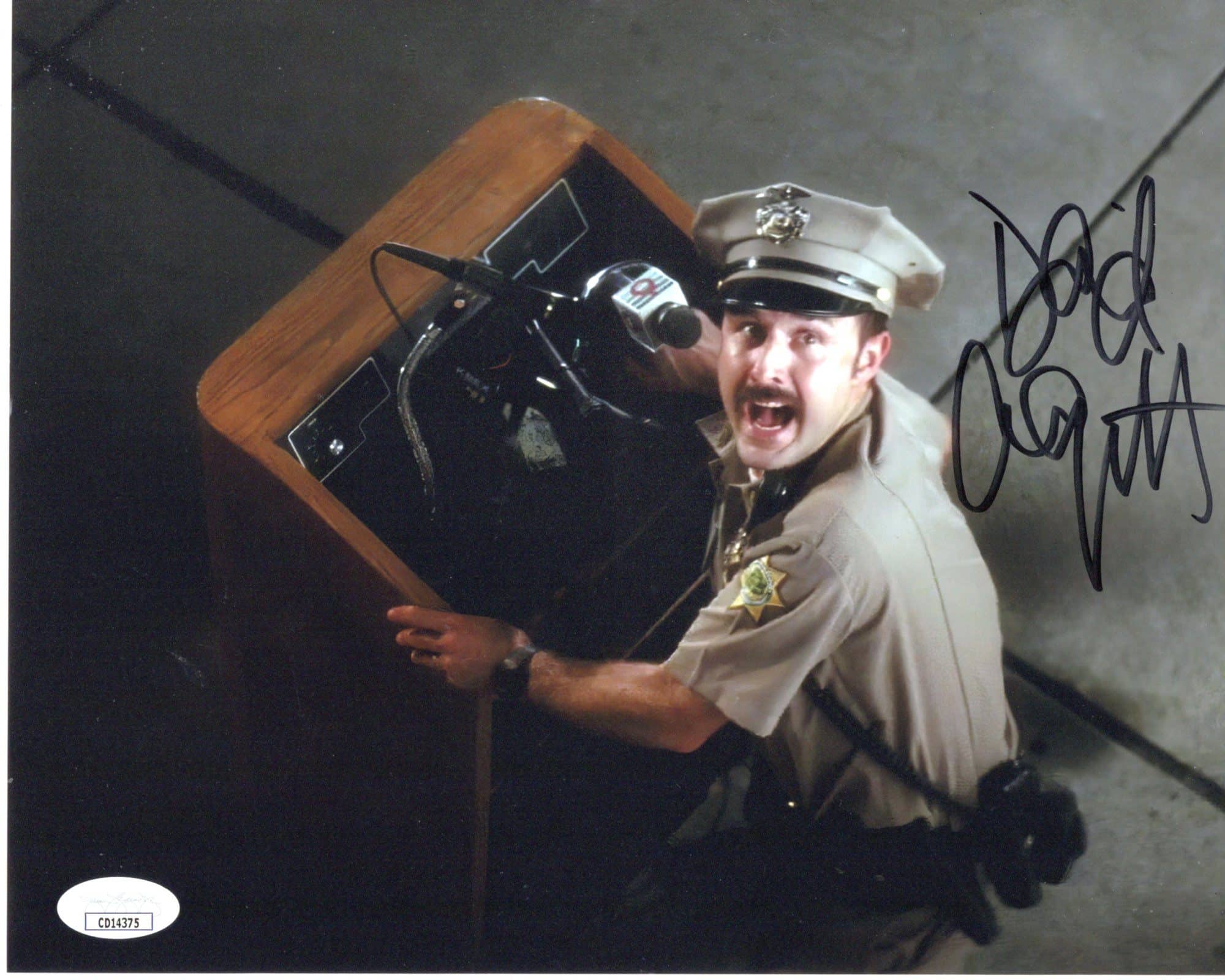 David Arquette signed 8x10 Photo Dewey Riley Scream img