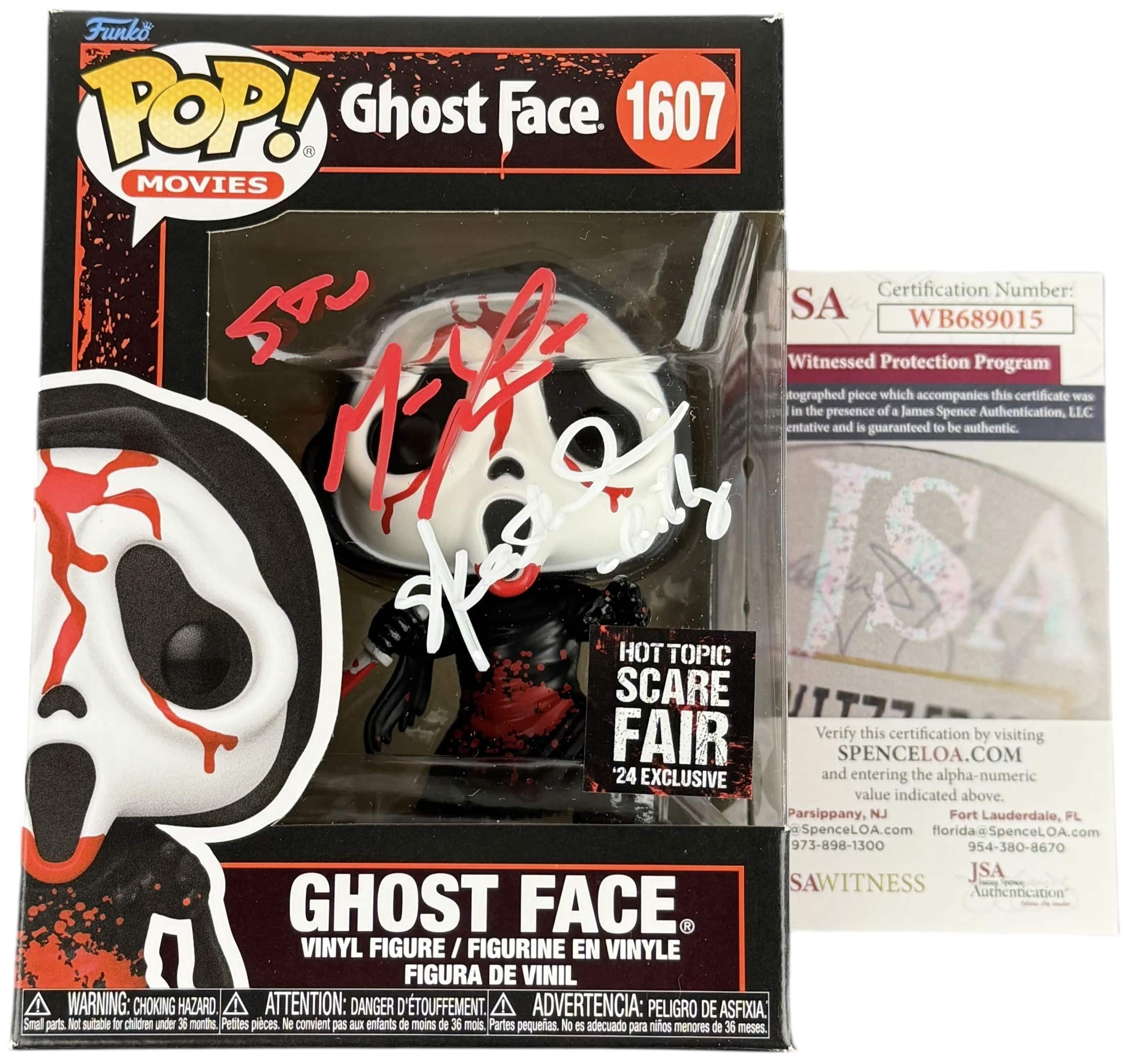 CSR Collectibles - Matthew Lillard & Skeet Ulrich signed Funko Pop