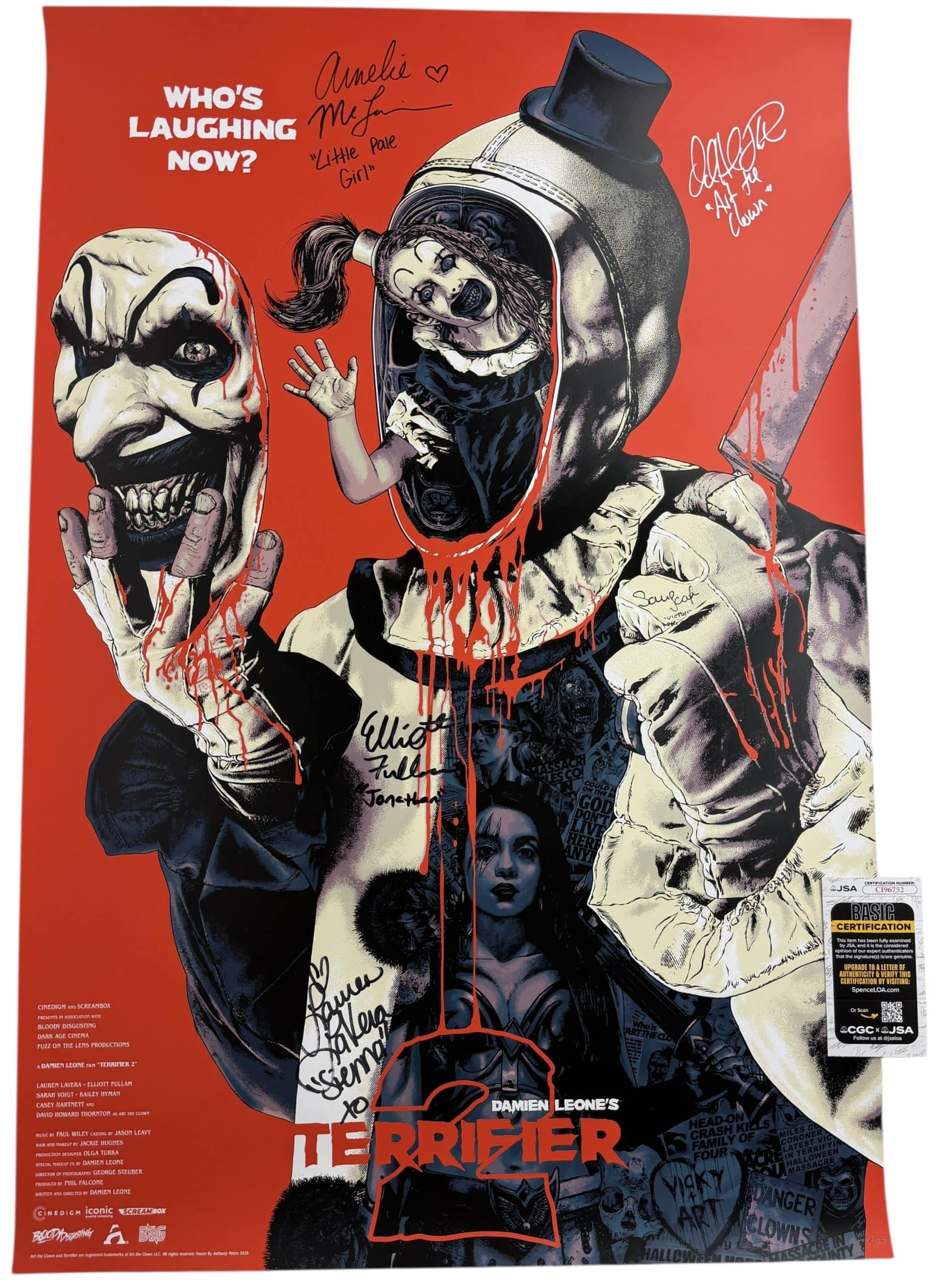 David Howard Thornton, Lauren LaVera, Amelie McLain, Samantha Scaffidi, & Elliot img