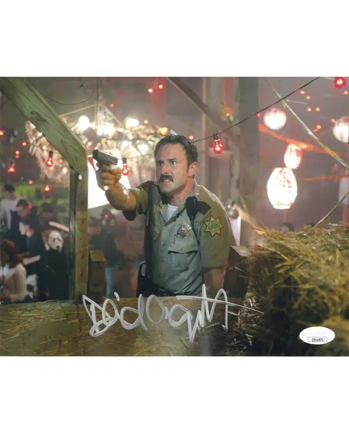 David Arquette signed 8x10 Photo Dewey Riley Scream 4 img