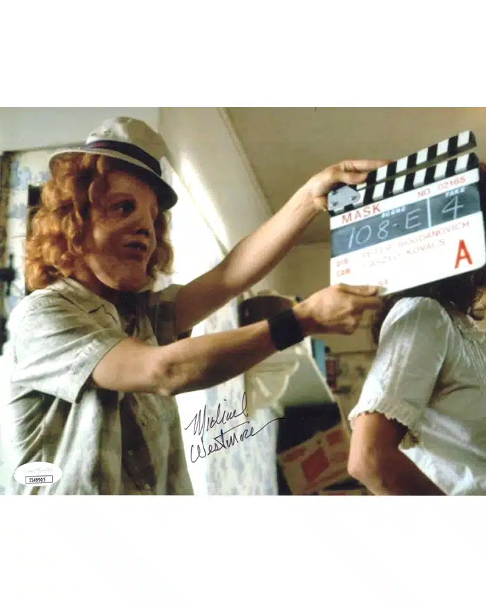 Michael Westmore signed 8x10 Photo Mask img