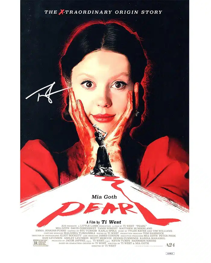 Ti West signed 11x17 Poster Director Writer Producer Pearl img