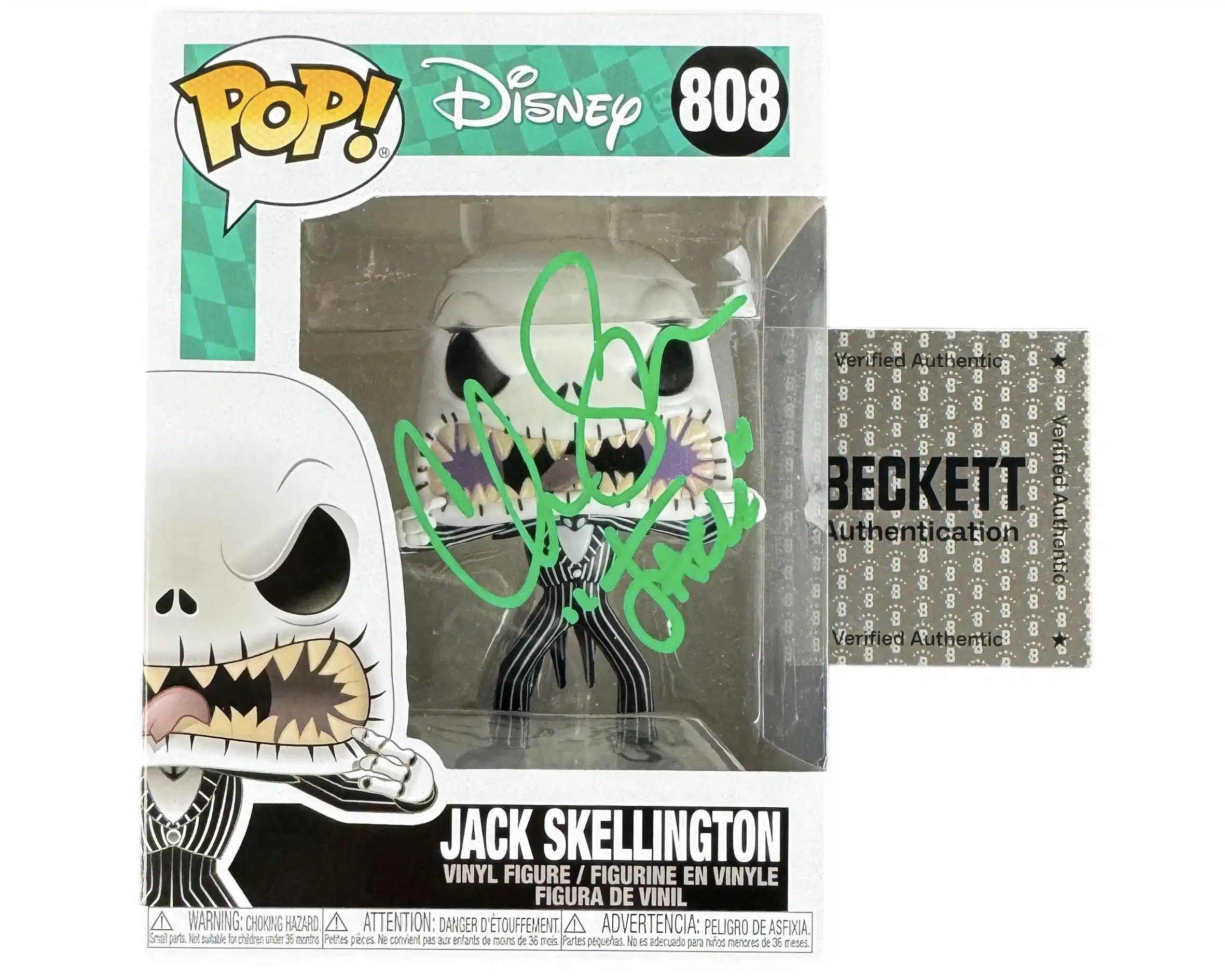 Chris Sarandon signed Funko Pop Jack Skellington - The Nightmare Before Christma img