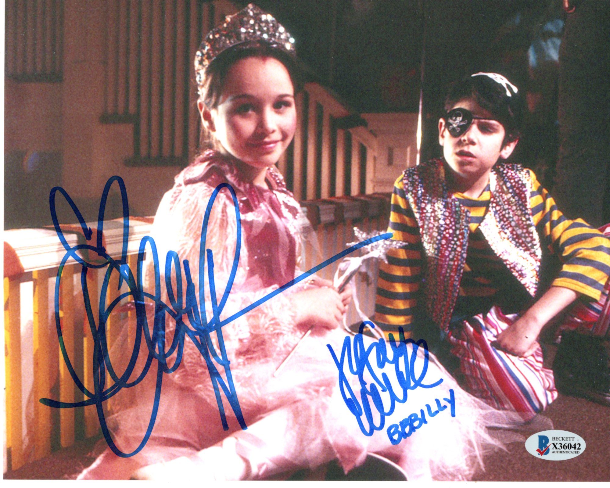 Danielle Harris & Jeffrey Landman signed 8x10 Photo Jamie Lloyd, Billy Hill - Ha img